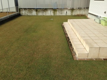  The area of about 68 m2, where lawn was originally planted since when we built our new home in 2010.